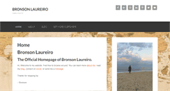 Desktop Screenshot of bronsonlaureiro.com